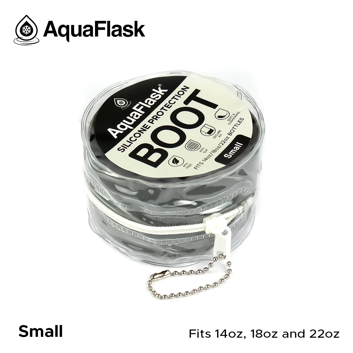AQUAFLASK BASE PROTECTORA DE SILICONA PEQUEÑA - STONE GRAY
