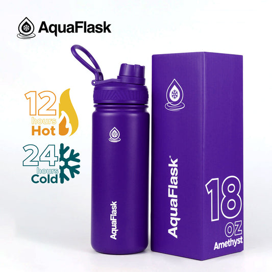 AQUAFLASK 18oz ORIGINAL COLLECTION - AMETHYST