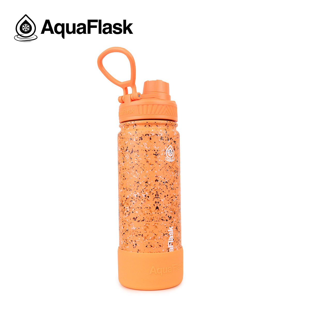 AQUAFLASK 18oz IL TERRAZZO - CANTALOUPE