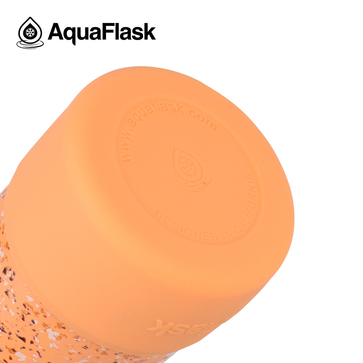 AQUAFLASK 18oz IL TERRAZZO - CANTALOUPE