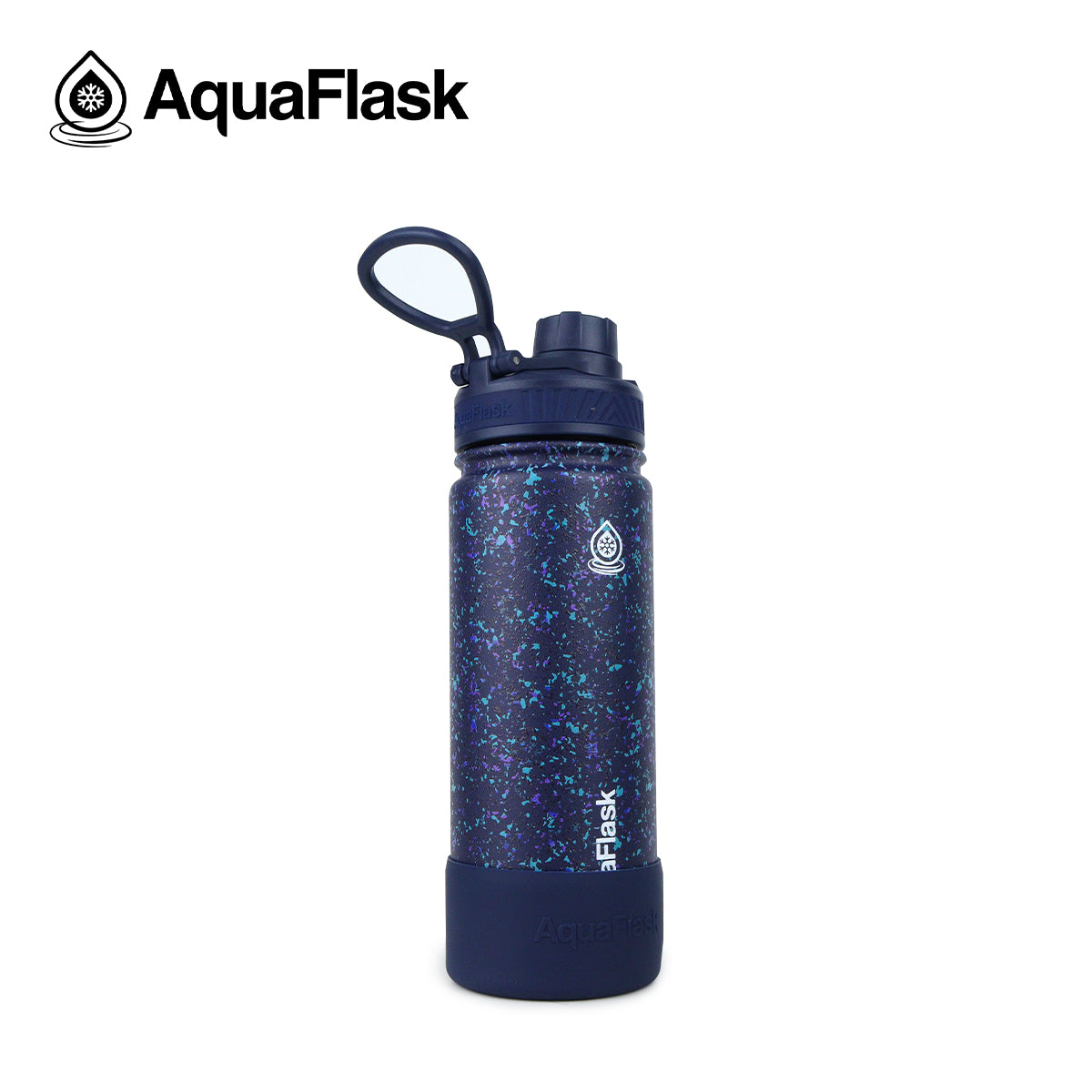 AQUAFLASK 18oz IL TERRAZZO - MIDNIGHT