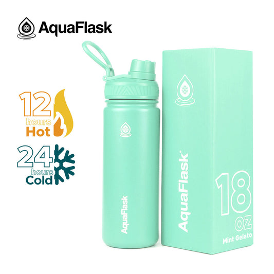 AQUAFLASK 18oz ORIGINAL COLLECTION - MINT GELATO