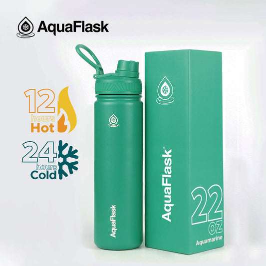 AQUAFLASK 22oz ORIGINAL COLLECTION - AQUAMARINE