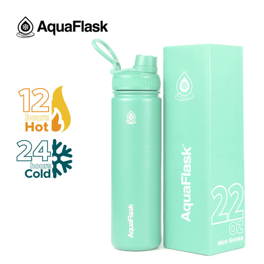 AQUAFLASK 22oz ORIGINAL COLLECTION - MINT GELATO