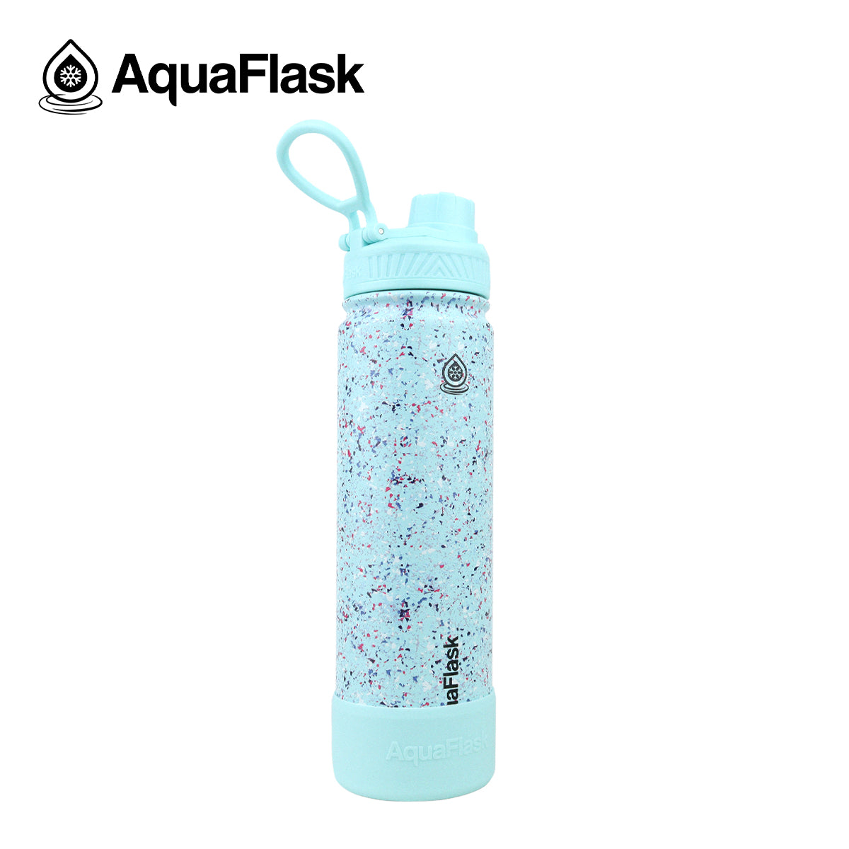 AQUAFLASK 22oz IL TERRAZZO - ARCTIC BLUE