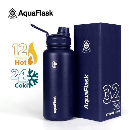 AQUAFLASK 32oz ORIGINAL COLLECTION - COBALT BLUE
