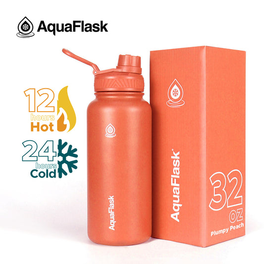 AQUAFLASK 32oz ORIGINAL COLLECTION - PLUMPY PEACH