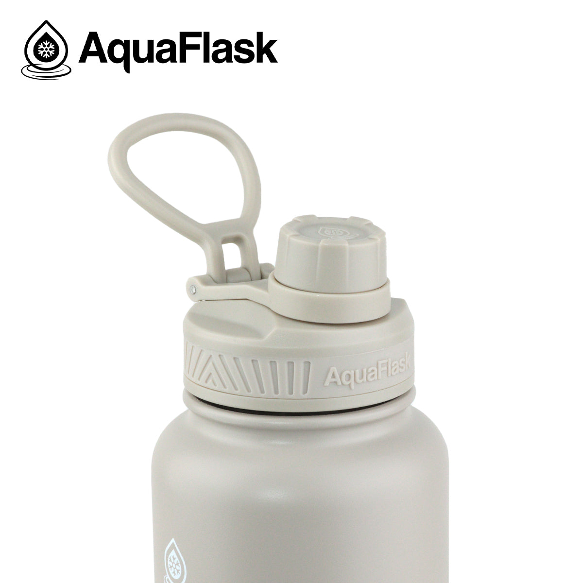 AQUAFLASK 32oz EARTH COLLECTION - FOSSIL GRAY