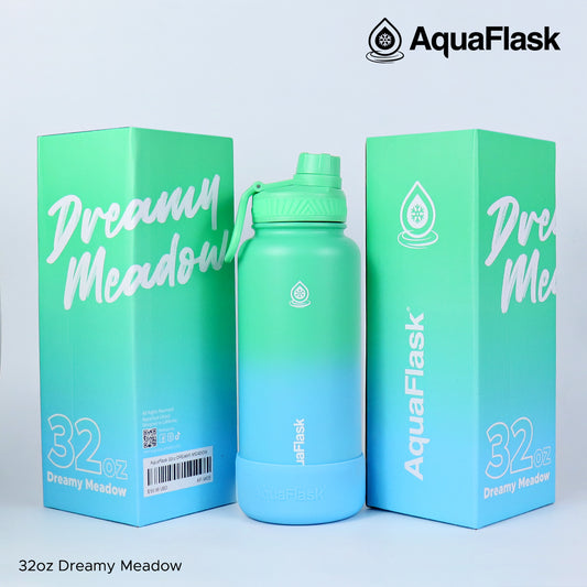 AQUAFLASK 32oz DREAM COLLECTION - DREAMY MEADOW