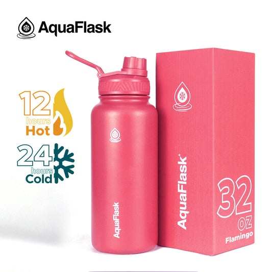 AQUAFLASK 32oz ORIGINAL COLLECTION - FLAMINGO