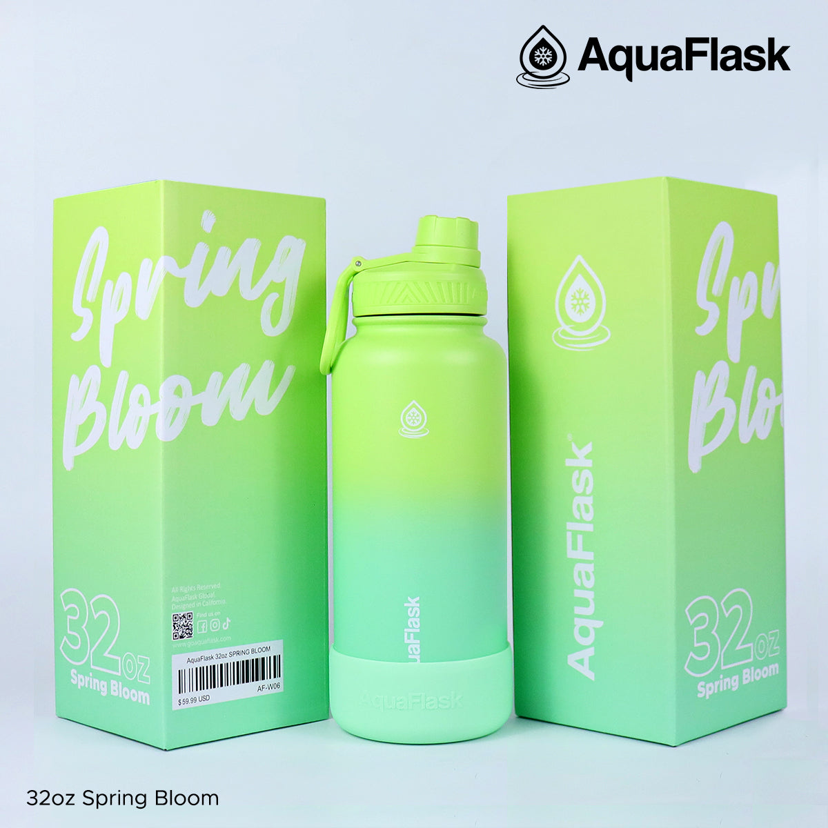 AQUAFLASK 32oz DREAM COLLECTION - SPRING BLOOM