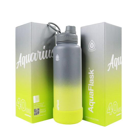 AQUAFLASK 40oz DREAM COLLECTION - AQUARIUS