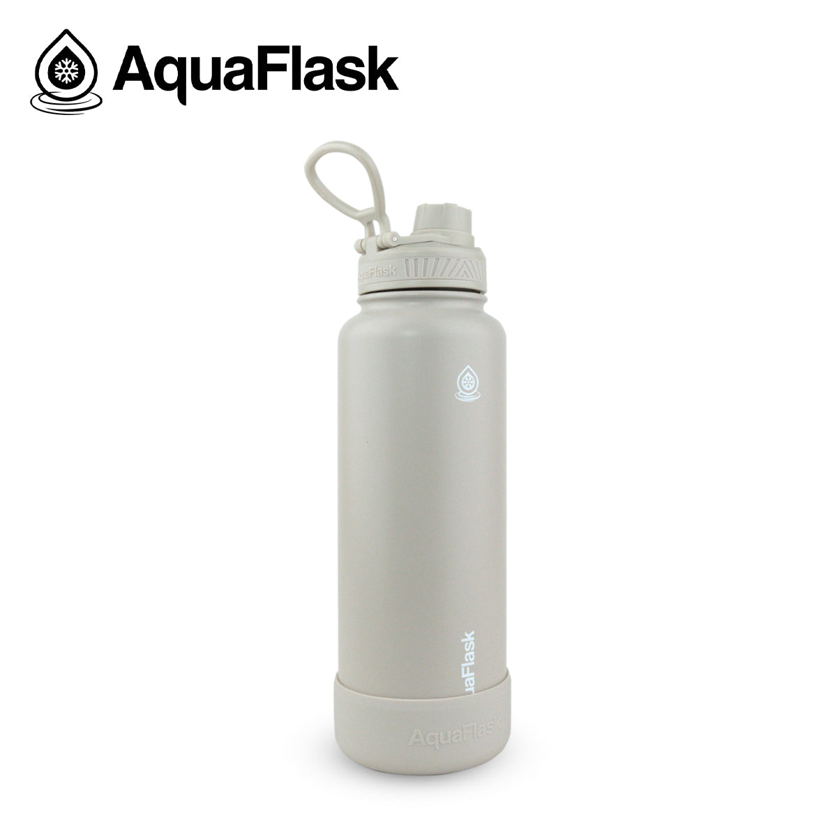 AQUAFLASK 40oz EARTH COLLECTION - FOSSIL GRAY