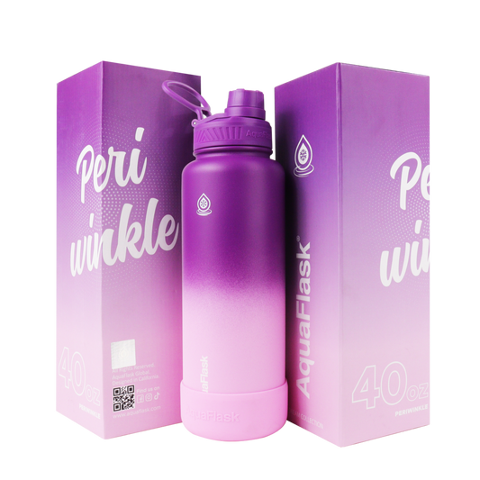 AQUAFLASK 40oz DREAM COLLECTION - PERIWINKLE