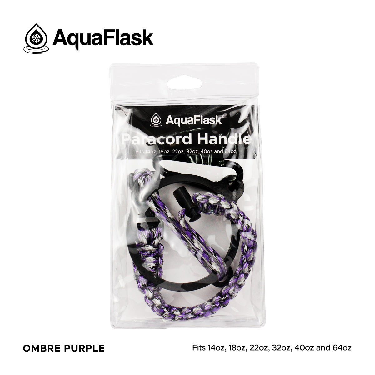 AQUAFLASK CUERDA DE TRANSPORTE - OMBRE PURPLE