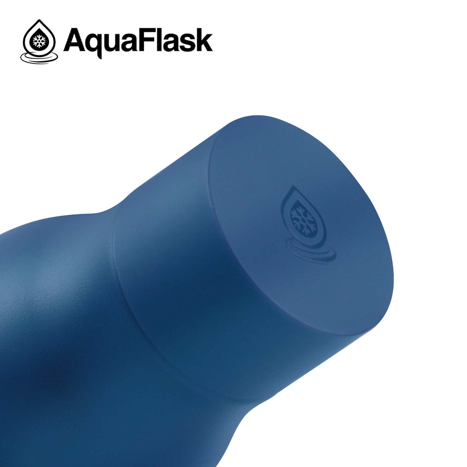 Botellas de agua aisladas de la Colección Flow de Aquaflask mostradas en varios colores y tamaños