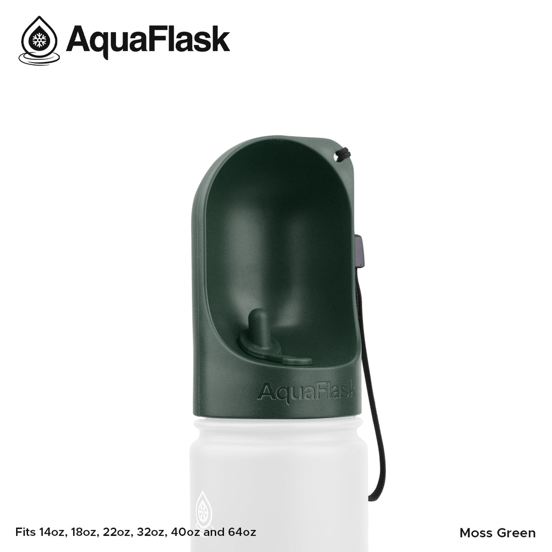 Accesorio Aquaflask Pet Cup diseñado para dispensar agua a las mascotas utilizando botellas Aquaflask compatibles
