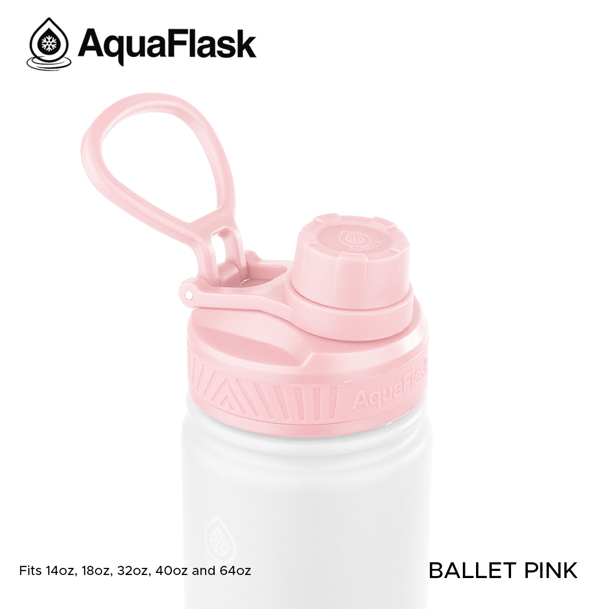 Accesorio de tapa de repuesto Aquaflask para botellas de agua Aquaflask compatibles