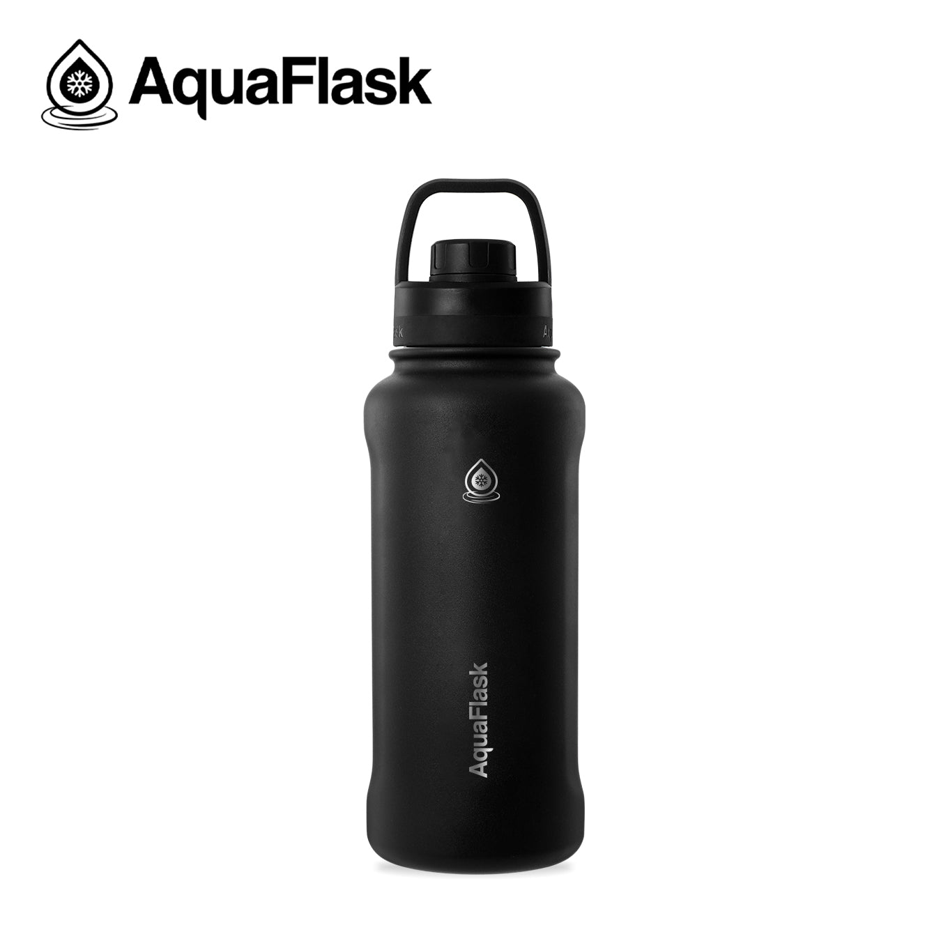 Botella deportiva con tapa Aquaflask diseñada para hidratación diaria y uso activo.