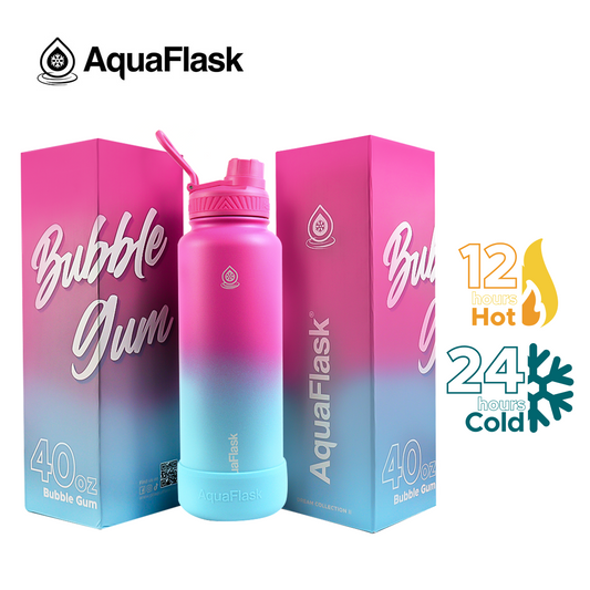 AQUAFLASK 40oz DREAM COLLECTION II - BUBBLE GUM