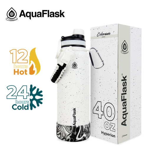 AQUAFLASK 40oz COLORWAVE COLLECTION - HYPERION