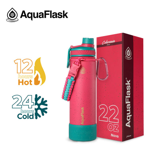 AQUAFLASK 22oz COLORWAVE COLLECTION - NOVA