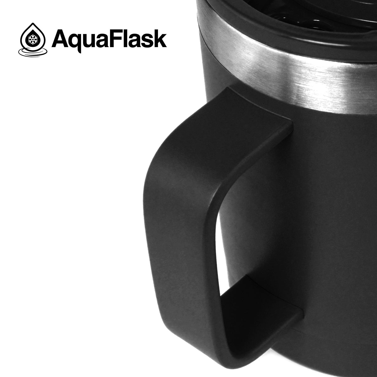 AQUAFLASK 14oz MUG - JET BLACK