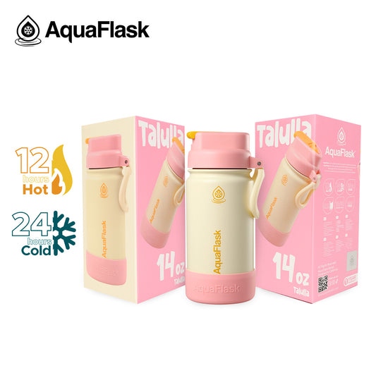 AQUAFLASK 14oz KIDS FLIP SIP - TALULLA