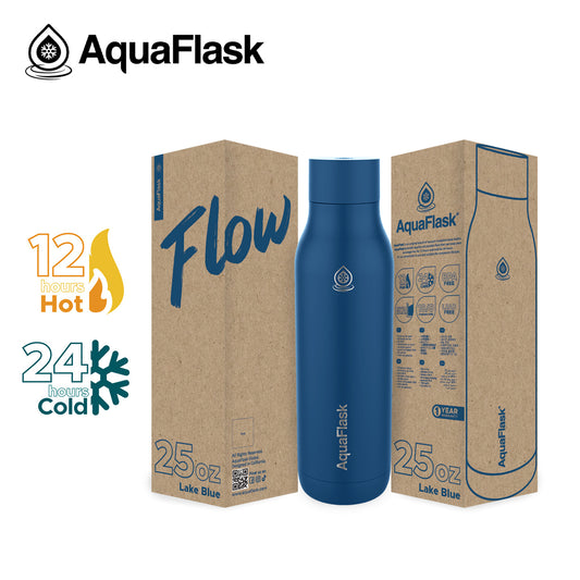 AQUAFLASK 25oz FLOW - LAKE BLUE
