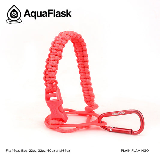 AQUAFLASK CUERDA DE TRANSPORTE - PLAIN FLAMINGO