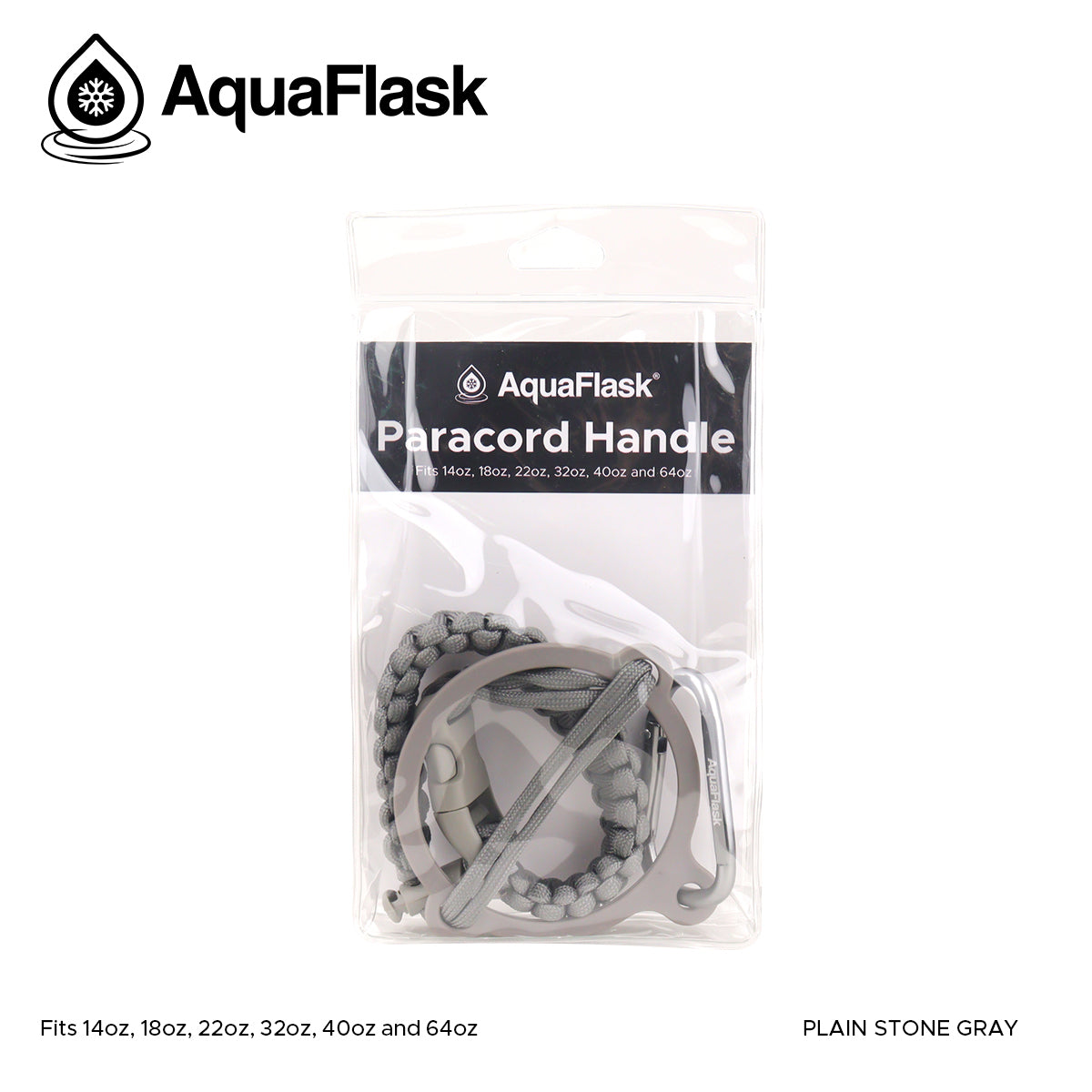 AQUAFLASK CUERDA DE TRANSPORTE - STONE GRAY