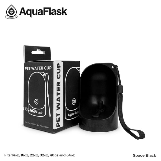 AQUAFLASK PET CUP - SPACE BLACK