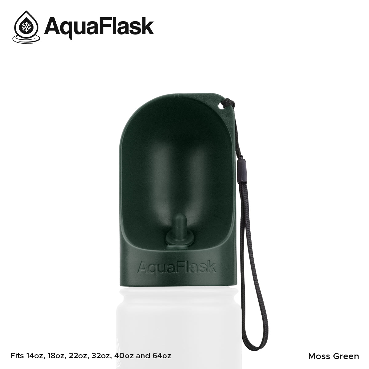 AQUAFLASK PET CUP - MOSS GREEN