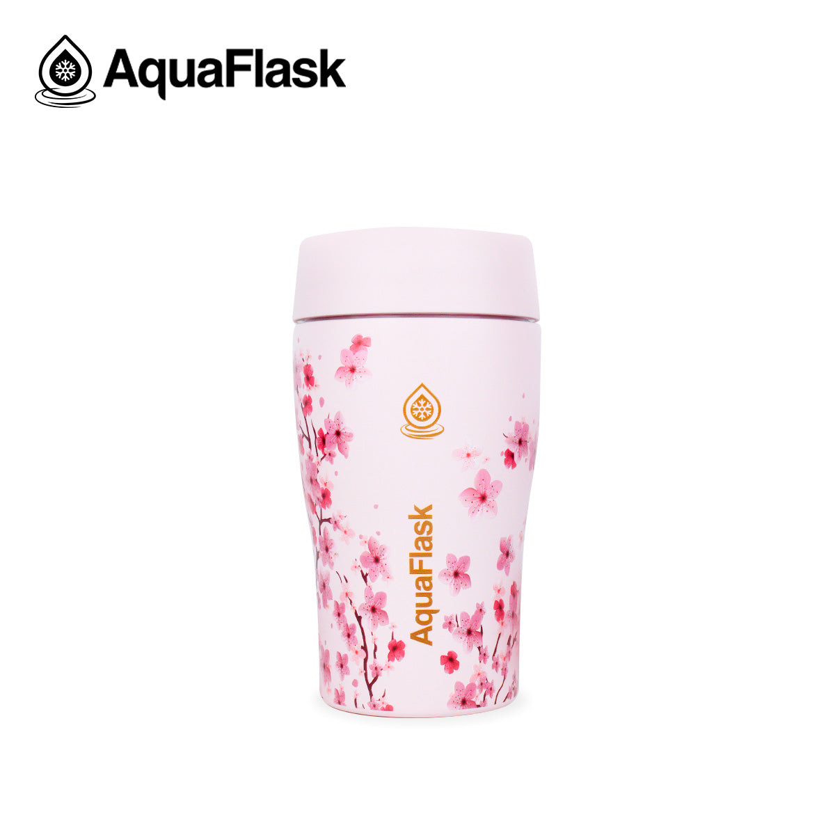 AQUAFLASK 12oz SLAETE CUP SAKURA 2 - PINK