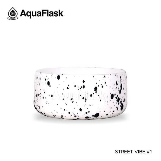 AQUAFLASK BASE PROTECTORA DE SILICONA PEQUEÑA - STREET VIBE #1