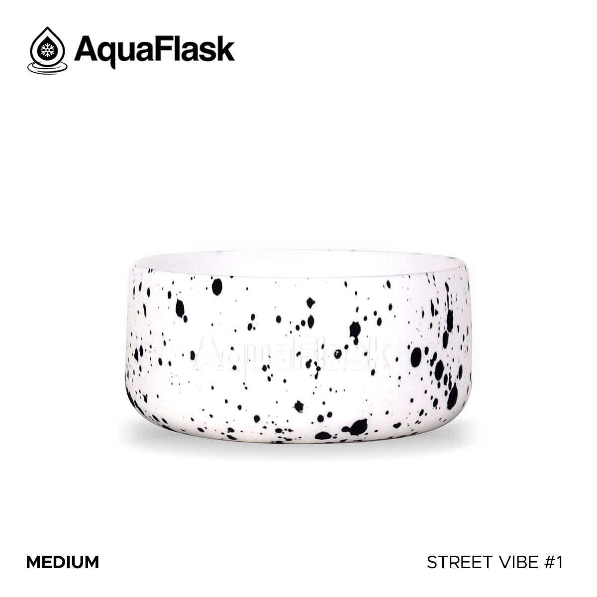 AQUAFLASK BASE PROTECTORA DE SILICONA MEDIANA - STREET VIBE #1