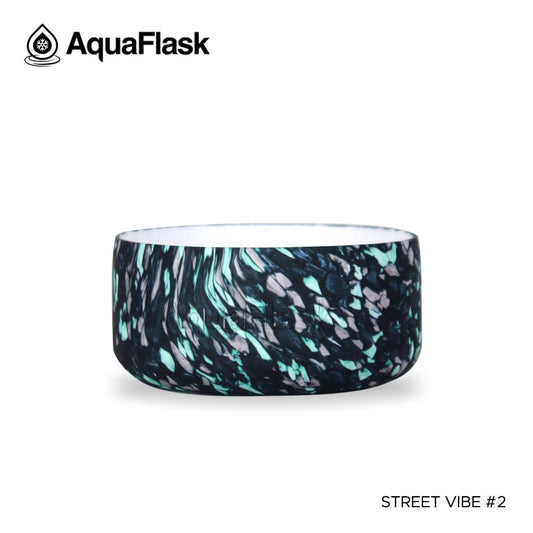 AQUAFLASK BASE PROTECTORA DE SILICONA PEQUEÑA - STREET VIBE #2