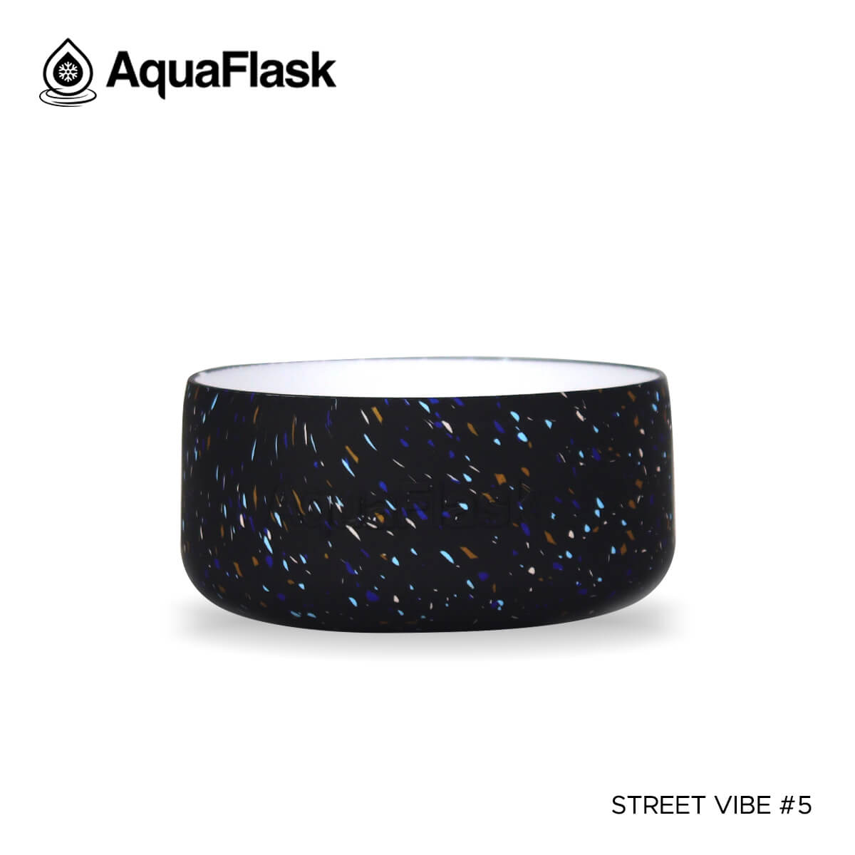 AQUAFLASK BASE PROTECTORA DE SILICONA PEQUEÑA - STREET VIBE #5