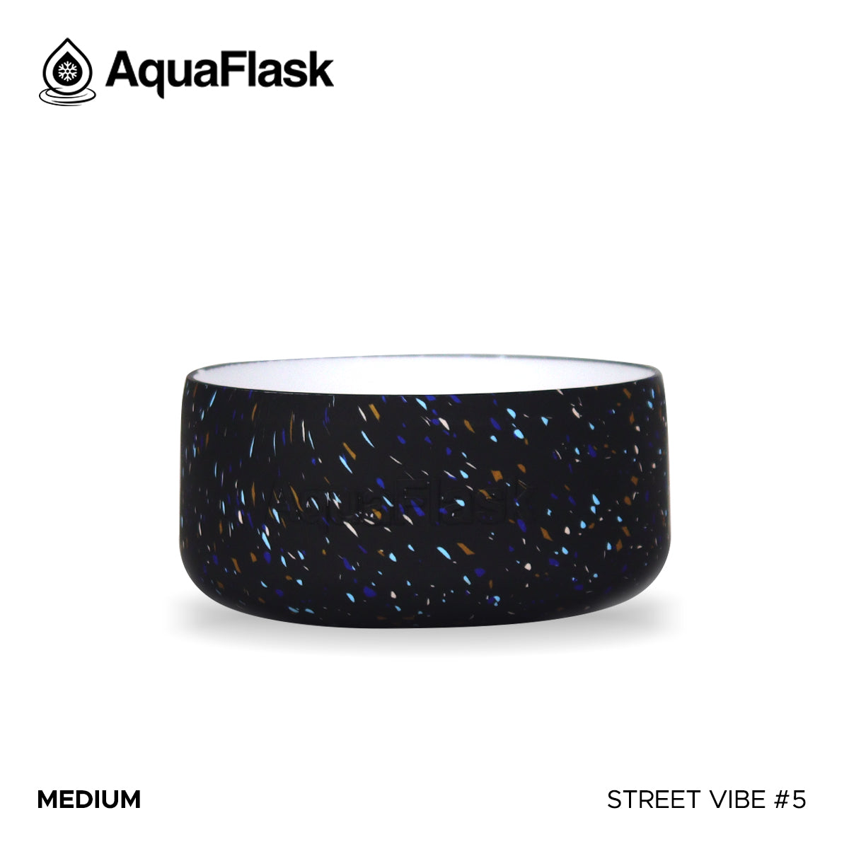 AQUAFLASK BASE PROTECTORA DE SILICONA MEDIANA - STREET VIBE #5