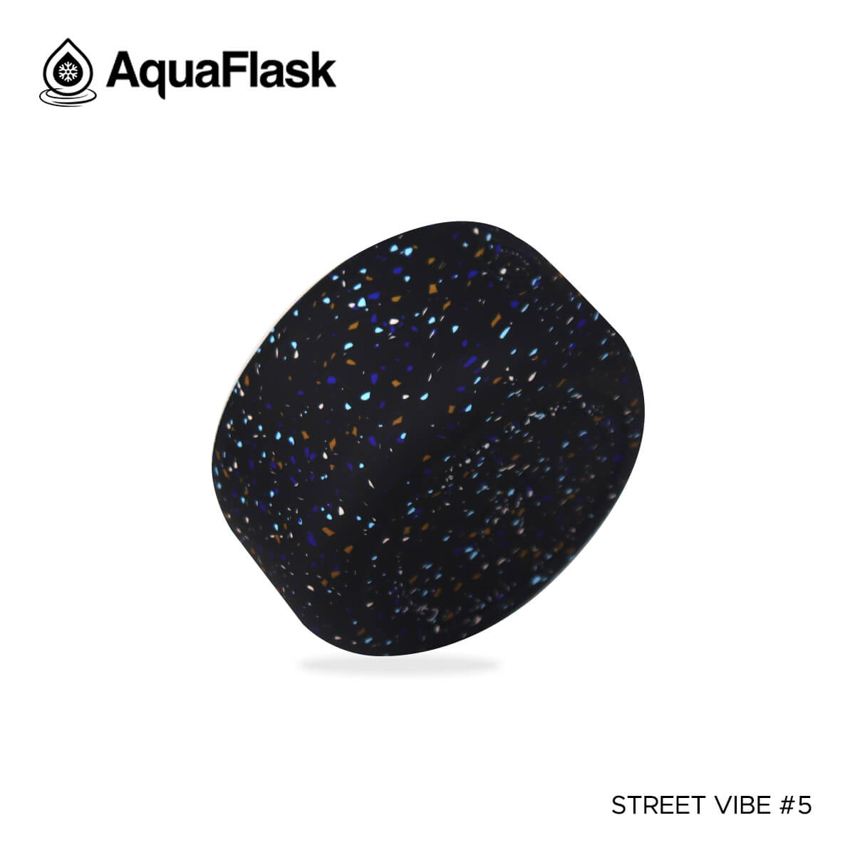 AQUAFLASK BASE PROTECTORA DE SILICONA PEQUEÑA - STREET VIBE #5