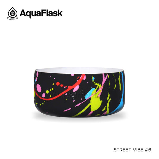 AQUAFLASK BASE PROTECTORA DE SILICONA PEQUEÑA - STREET VIBE #6