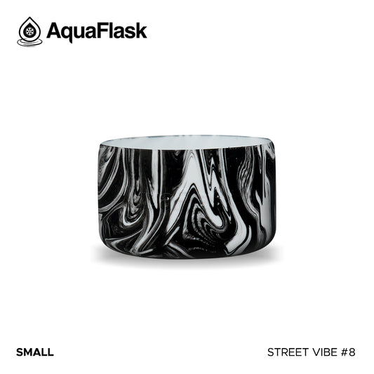 AQUAFLASK BASE PROTECTORA DE SILICONA PEQUEÑA - STREET VIBE #8