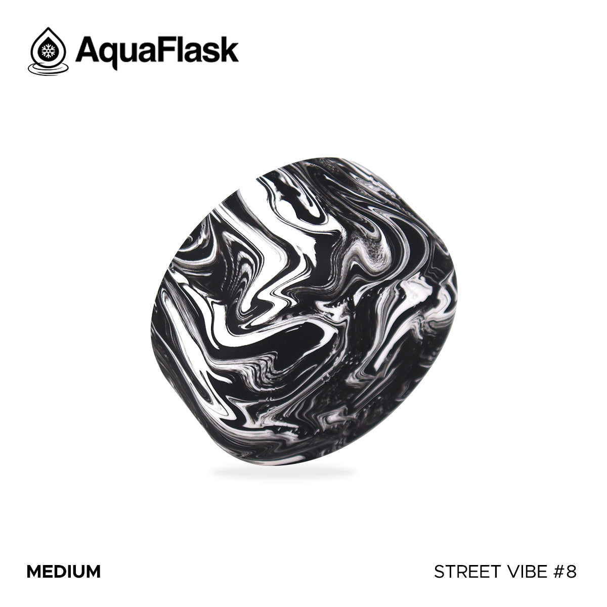 AQUAFLASK BASE PROTECTORA DE SILICONA MEDIANA - STREET VIBE #8