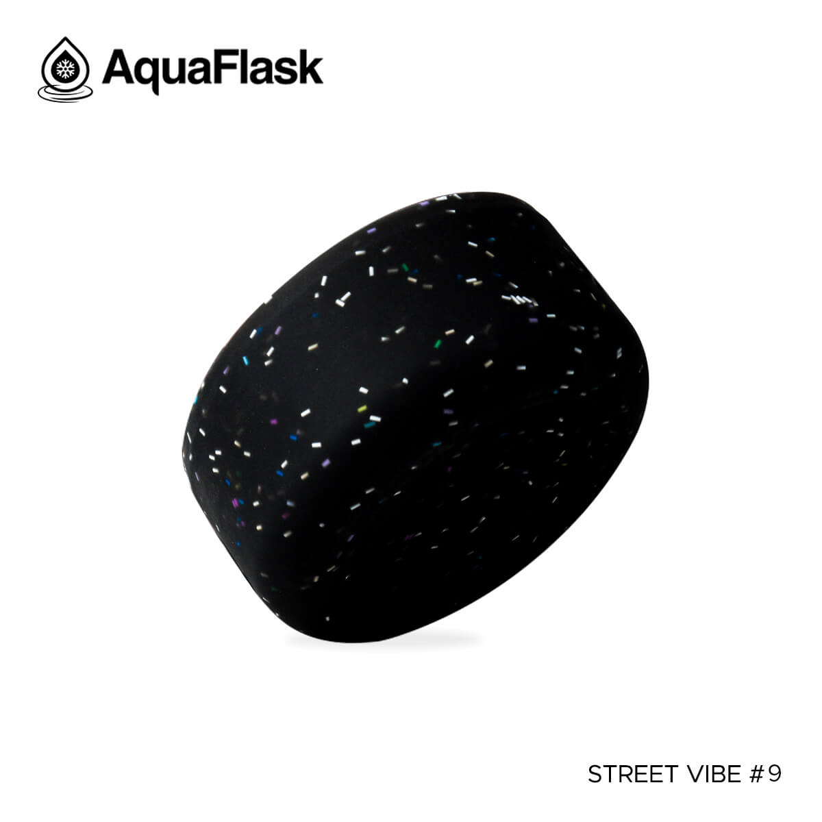 AQUAFLASK BASE PROTECTORA DE SILICONA MEDIANA - STREET VIBE #9