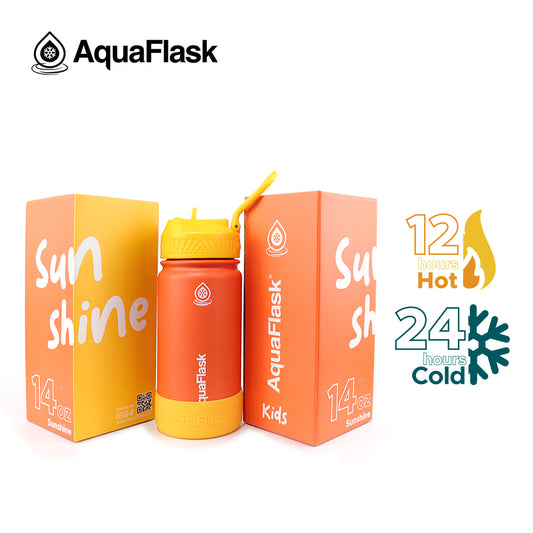 AQUAFLASK 14oz KIDS - SUNSHINE