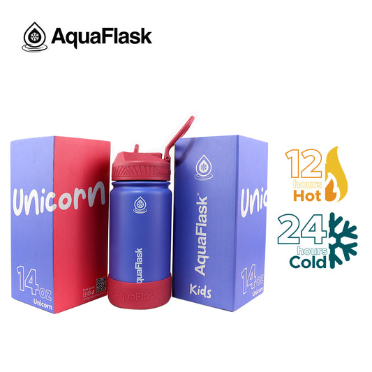 AQUAFLASK 14oz KIDS - UNICORN