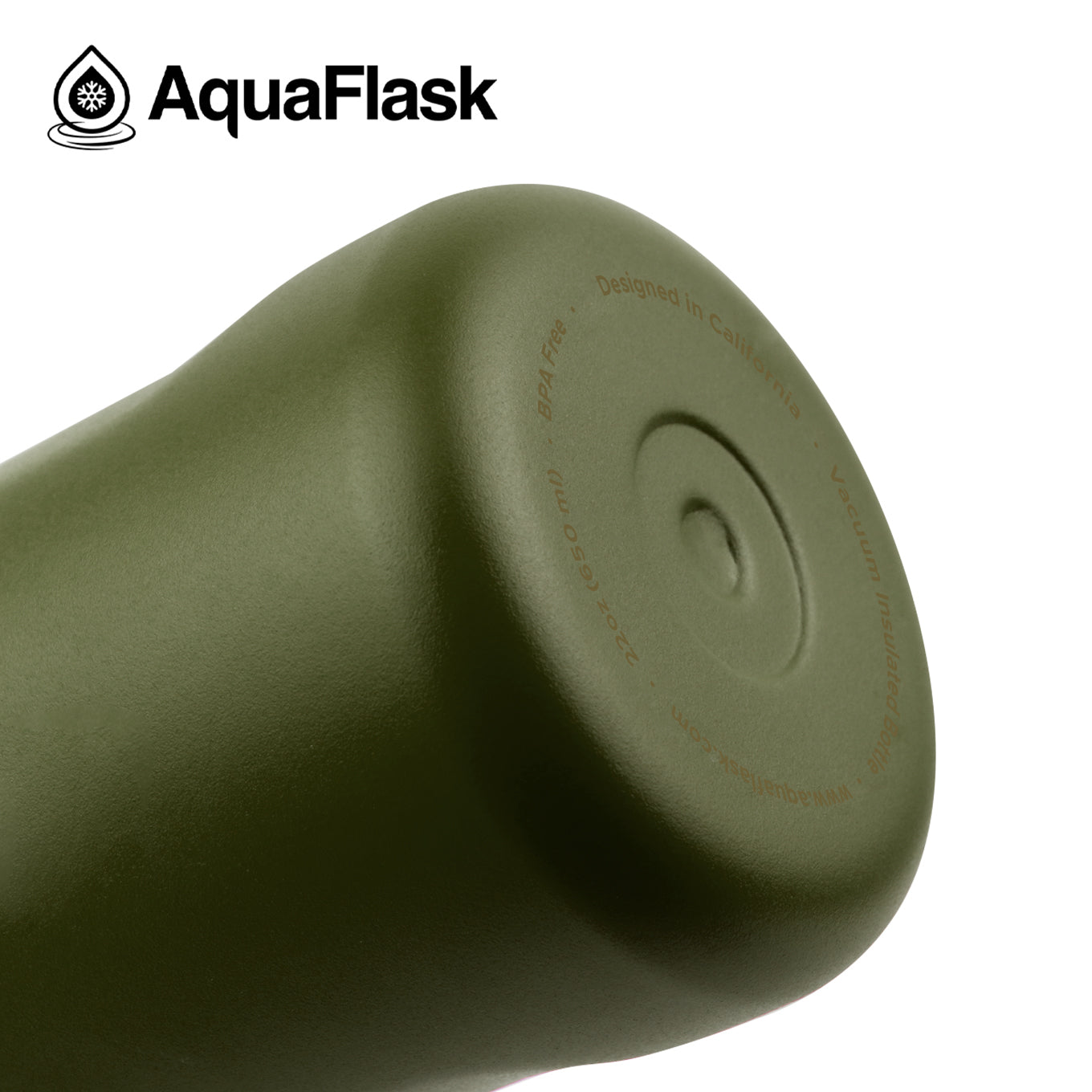 AQUAFLASK 22oz NEW ORIGINAL COLLECTION - WALNUT