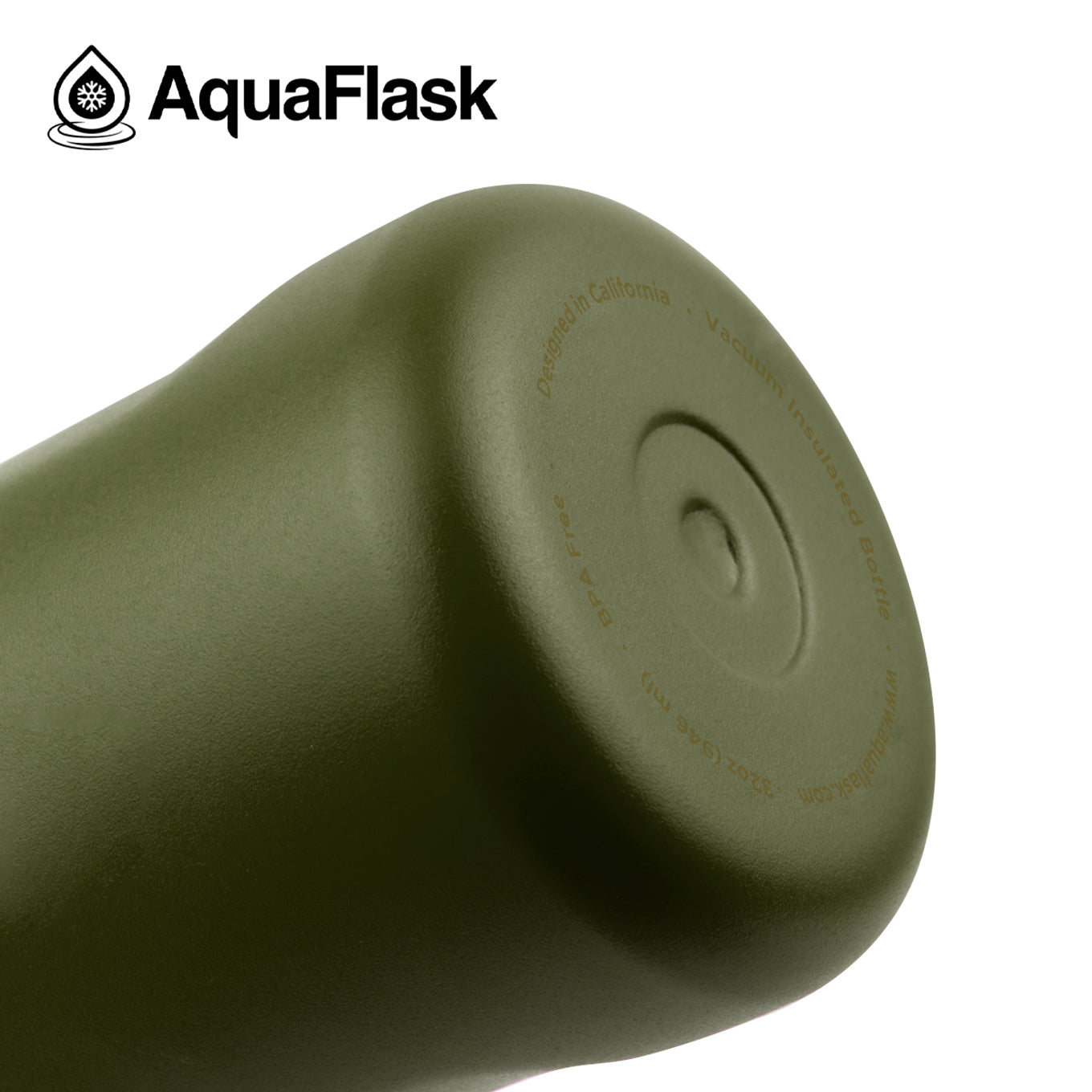 AQUAFLASK 32oz NEW ORIGINAL COLLECTION - WALNUT