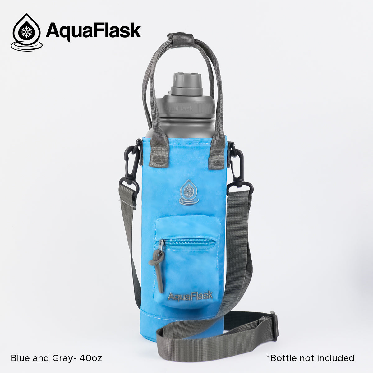 AQUAFLASK BOLSA DE TRANSPORTE / CARRY BAG BOSTON 40oz BLUE/GRAY