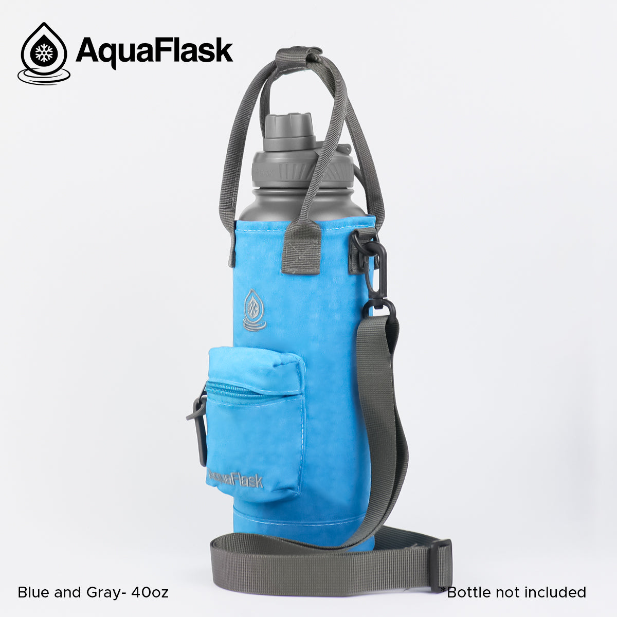 AQUAFLASK BOLSA DE TRANSPORTE / CARRY BAG BOSTON 40oz BLUE/GRAY